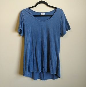 Stone Wash Lularoe Long T-shirt Dress